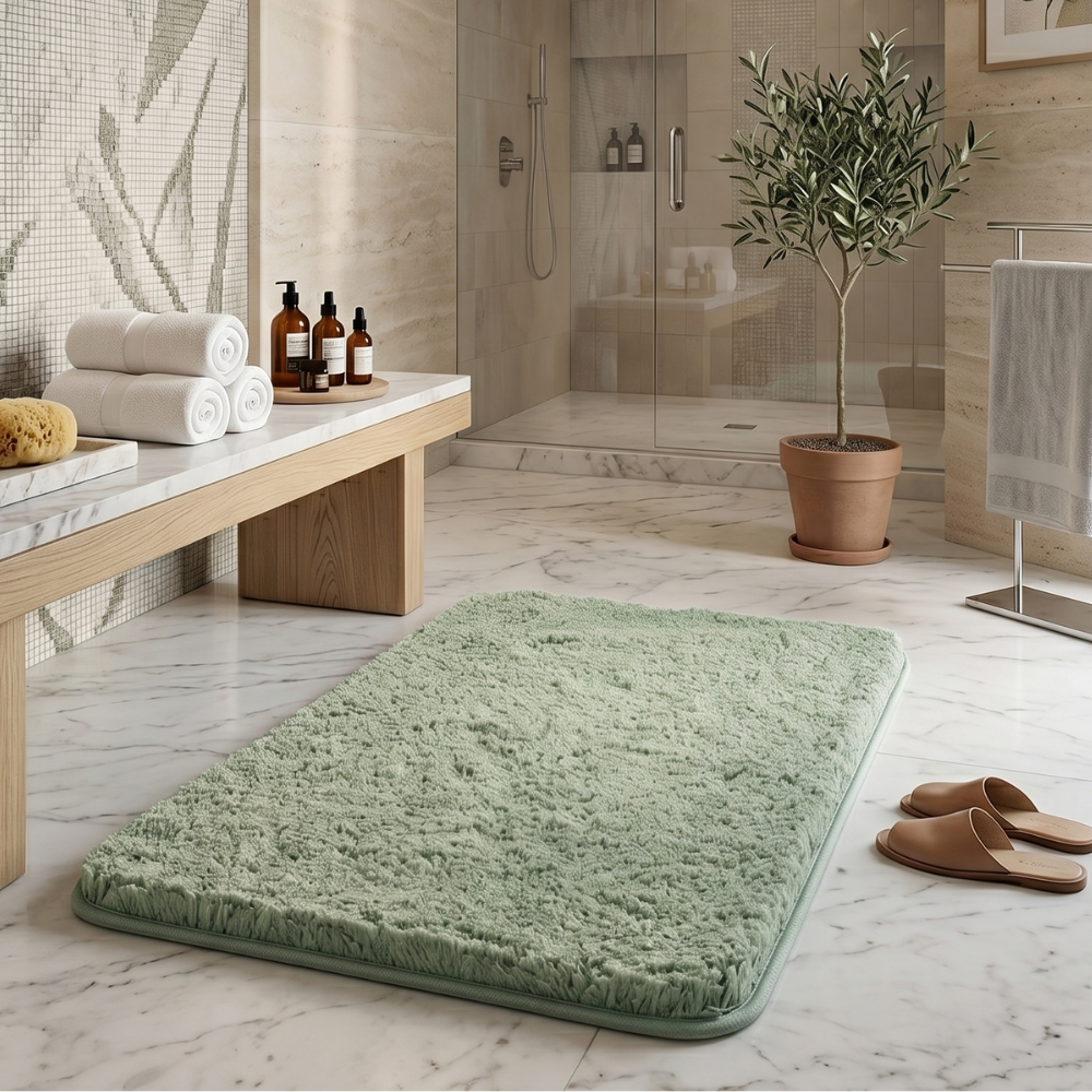Fur & Plush Non-Slip Bath Mat Microfiber 98