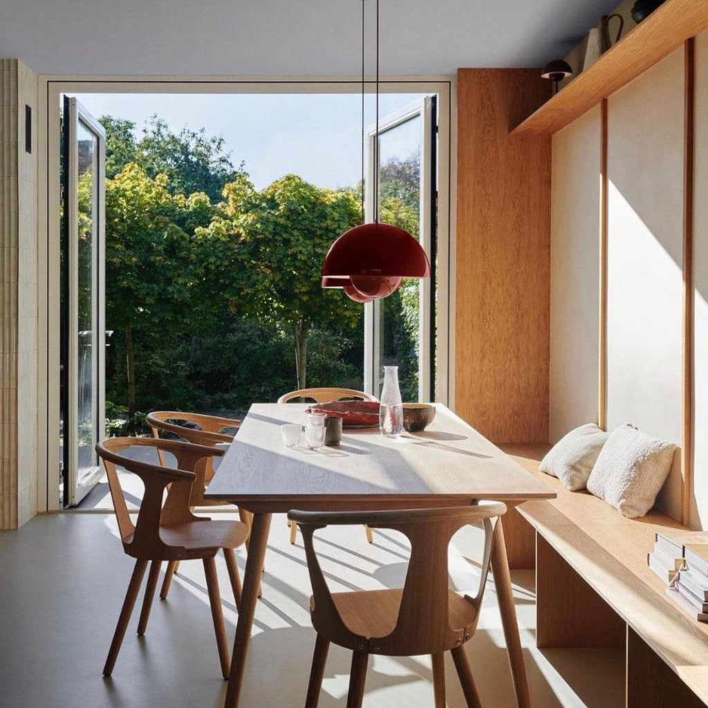 Geometric Aluminum Pendant Light for Modern Kitchen Pendant Lighting – Adjustable Height 8