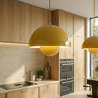 Geometric Aluminum Pendant Light for Modern Kitchen Pendant Lighting – Adjustable Height 998