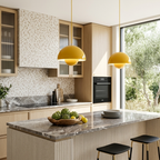 Geometric Aluminum Pendant Light for Modern Kitchen Pendant Lighting – Adjustable Height 999