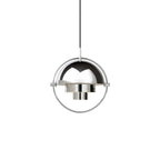 Geometric Metal Pendant Light Adjustable Sphere Bauhaus Modern Kitchen Dining Room Home Decor - Stack & Clear 0