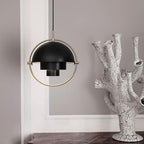 Geometric Metal Pendant Light Adjustable Sphere Bauhaus Modern Kitchen Dining Room Home Decor - Stack & Clear 6