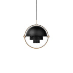 Geometric Metal Pendant Light Adjustable Sphere Bauhaus Modern Kitchen Dining Room Home Decor - Stack & Clear 9
