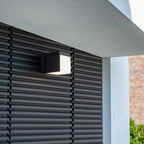 Geometric Outdoor Wall Lamp with Rotating Head and IP65 Waterproof Rating – Modern Exterior Wall Light for Stylish Outdoor Spaces 7