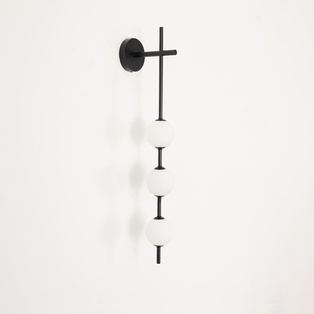 Glam Minimalist LED Wall Sconce Gold Metal Finish Glass Shade 11
