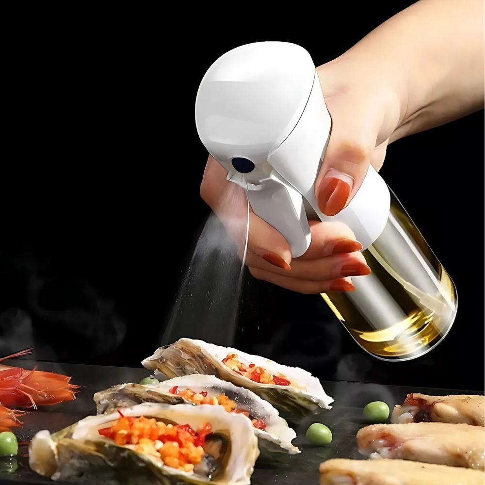 Glass Oil Spray Bottle - Precision Mist for Cooking Oil Use 1