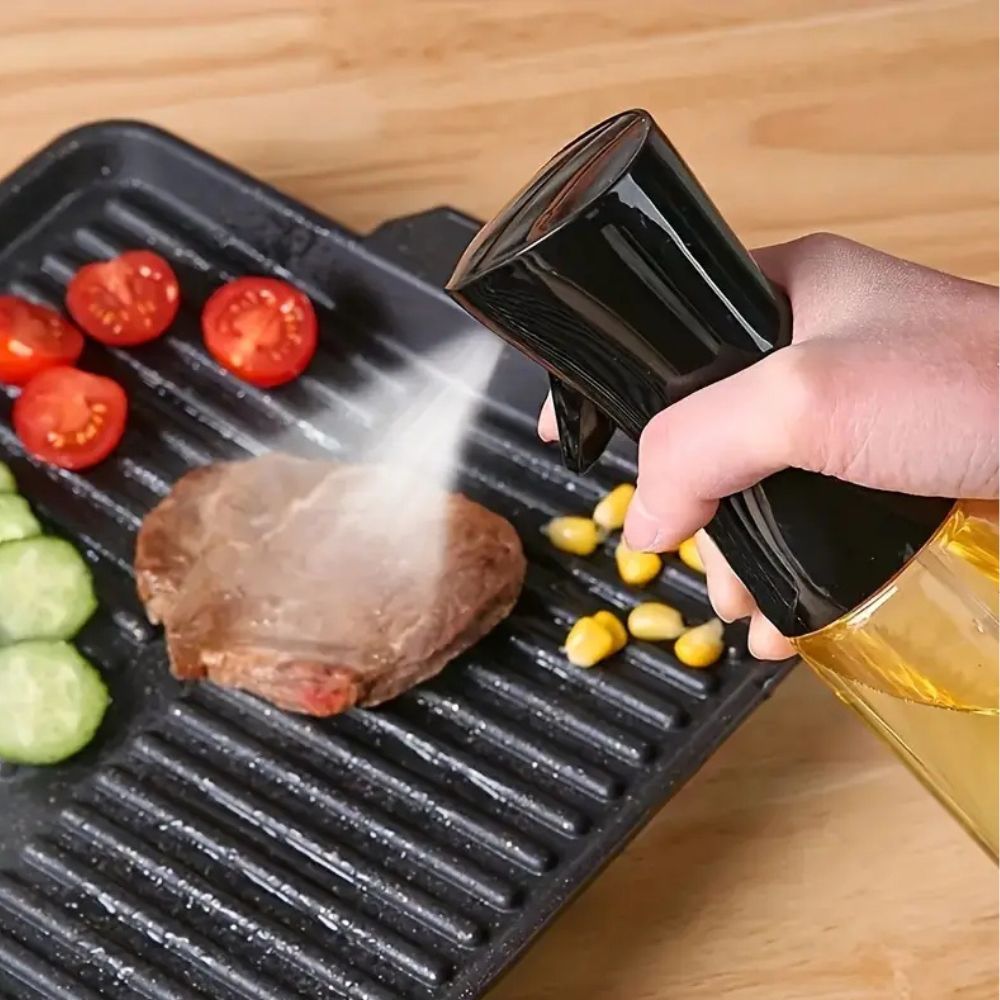 Glass Oil Spray Bottle - Precision Mist for Cooking Oil Use 2