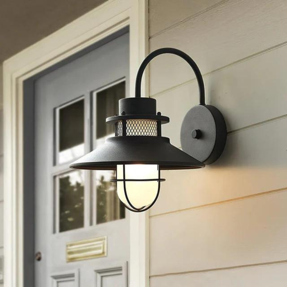 IP65 Waterproof Outdoor Wall Lamp - Modern Exterior Wall Lights for Gardens and Patios, Energy-Efficient LED Outdoor Wall Sconce 2