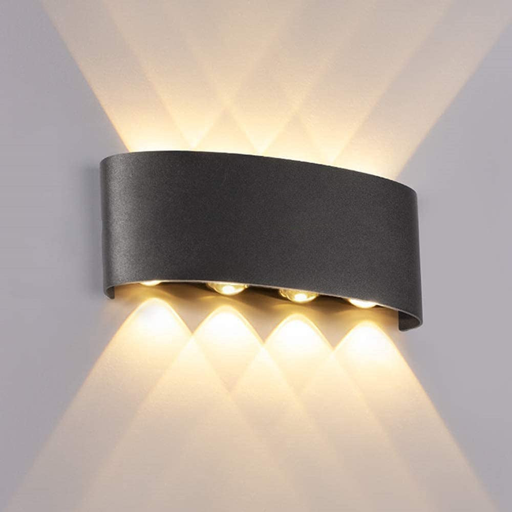 IP65 Waterproof Outdoor Wall Lamp – Modern Metal and Acrylic Design for Exterior Wall Lights and Outdoor Wall Lanterns 10