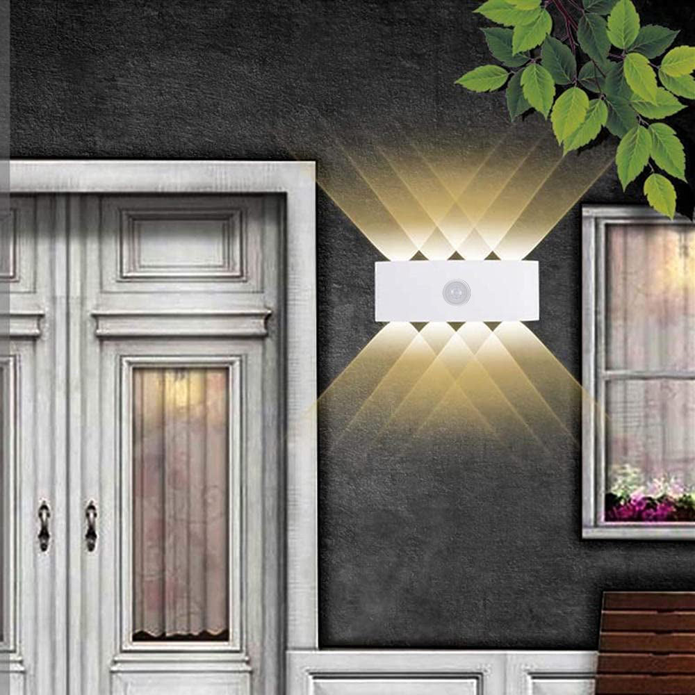 IP65 Waterproof Outdoor Wall Lamp – Modern Metal and Acrylic Design for Exterior Wall Lights and Outdoor Wall Lanterns 2