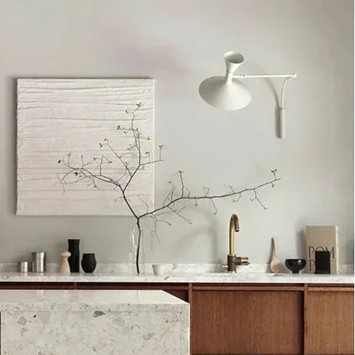 Industrial Adjustable LED Wall Sconce Black Metal Finish 5
