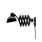 Industrial Adjustable Wall Sconce Black Metal Finish 8