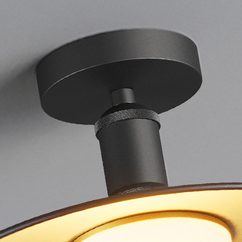 Industrial Ceiling Light Waterproof Aluminum Glass Round 7