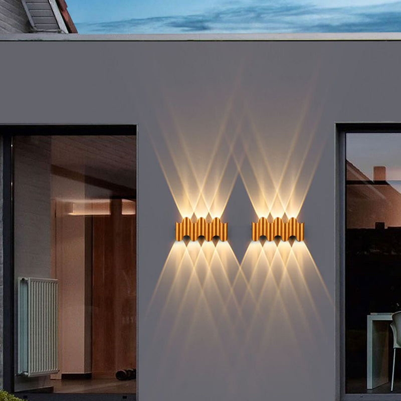 Industrial Outdoor Wall Lantern - Waterproof LED Exterior Wall Light for Garden and Patio 10