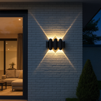 Industrial Outdoor Wall Lantern - Waterproof LED Exterior Wall Light for Garden and Patio 9