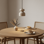 Industrial Pendant Light Textured Travertine Adjustable Height 3