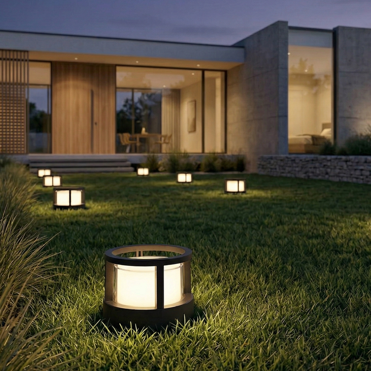 Industrial Waterproof Aluminum LED Outdoor Wall Lights for Garden – Energy Efficient Landscape Lighting, 7W/12W Options 94