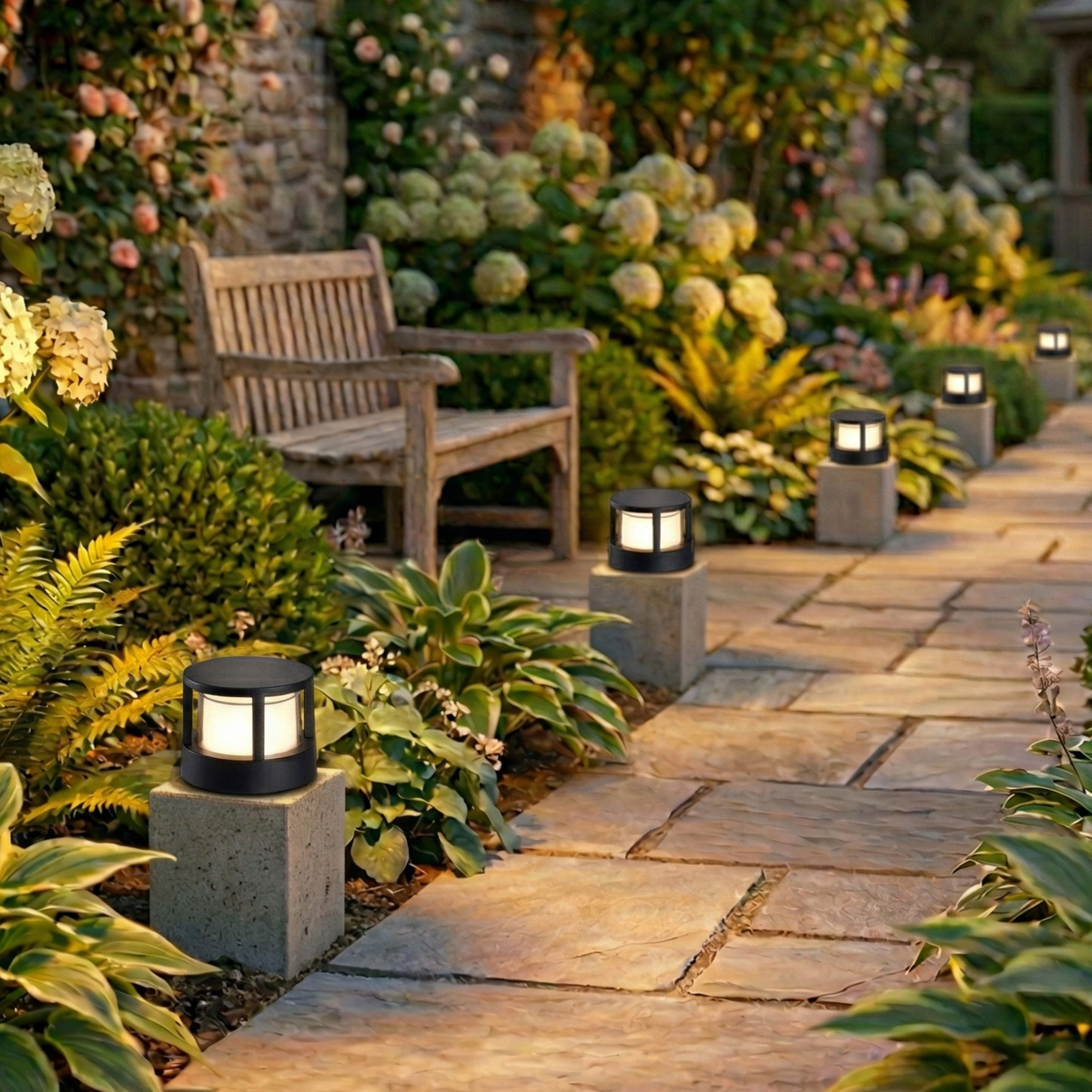 Industrial Waterproof Aluminum LED Outdoor Wall Lights for Garden – Energy Efficient Landscape Lighting, 7W/12W Options 95