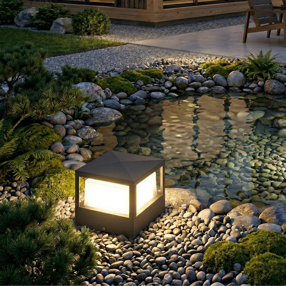 Industrial Waterproof Aluminum LED Outdoor Wall Lights for Garden – Energy Efficient Landscape Lighting, 7W/12W Options 96