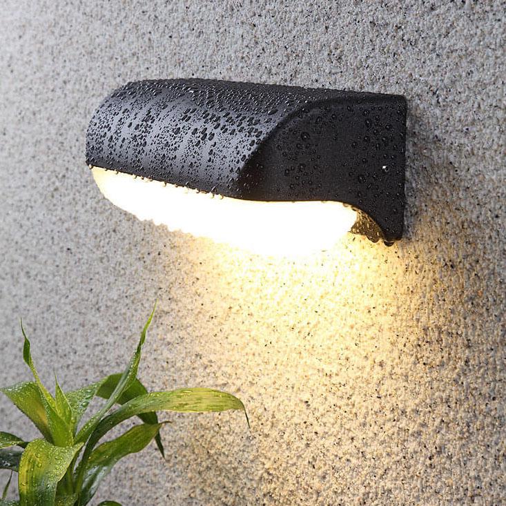 Industrial Waterproof Outdoor Wall Light - Retro Cylinder LED Sconce Lamp 2
