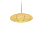 Japandi Ceiling Lamp - Minimalist Paper Pendant Light with LED Illumination, Ø50cm/Ø60cm 1