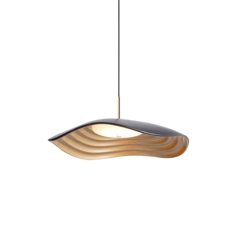 Japandi Pendant Light Integrated LED Adjustable Height 11