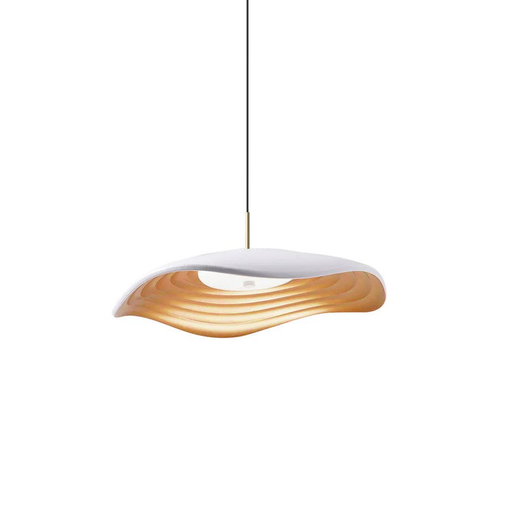 Japandi Pendant Light Integrated LED Adjustable Height 13