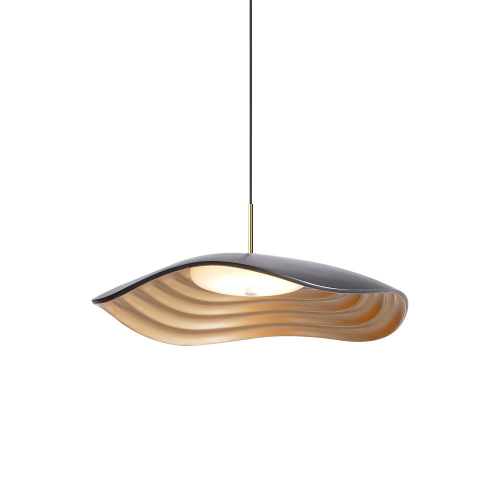Japandi Pendant Light Integrated LED Adjustable Height 14