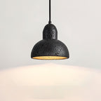 Japandi Pendant Light Woven Travertine Adjustable Height 10