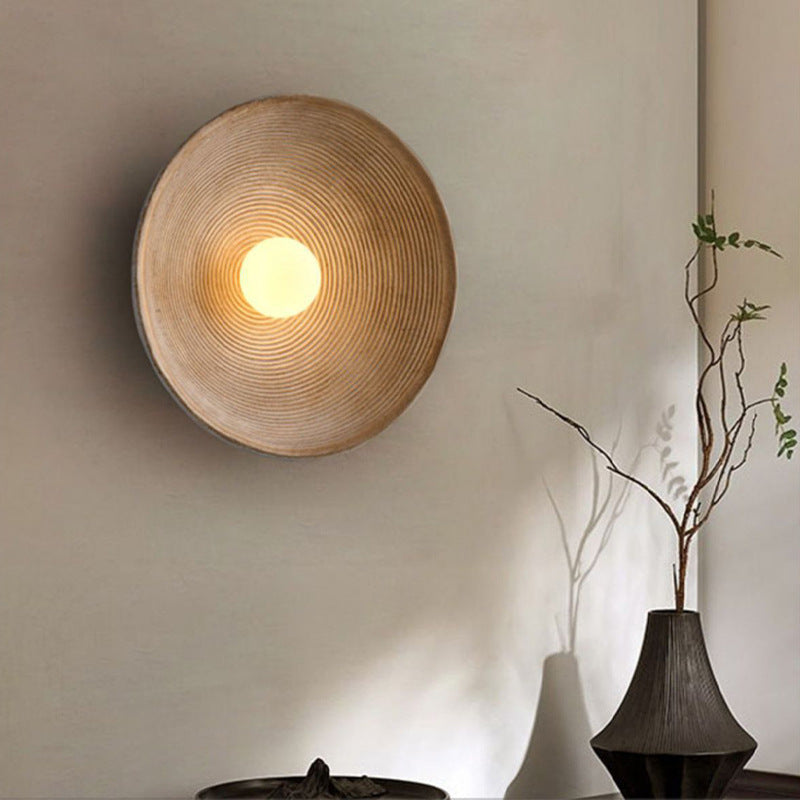 Japanese Wooden Wall Lamp – Minimalist LED Wall Sconce Lighting for Modern Interiors 2
