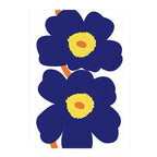 Klein Blue Washable Area Rug – Ultra-Soft Polyester for Living Room and Modern Interiors 7