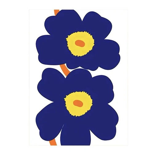 Klein Blue Washable Area Rug – Ultra-Soft Polyester for Living Room and Modern Interiors 7