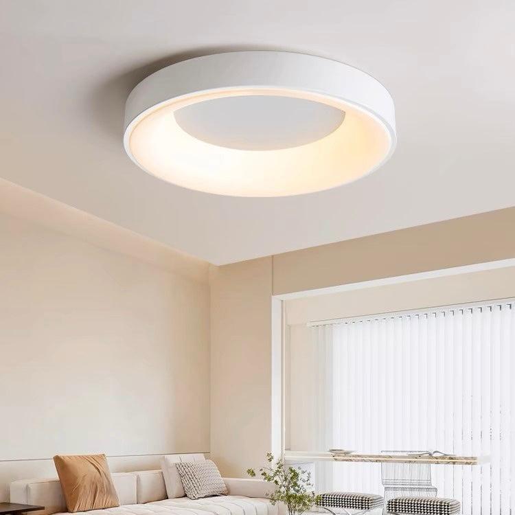 Modern LED Flush Mount Ceiling Light Fixture – Colorful Minimalist Design 1