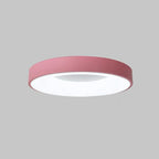 Modern LED Flush Mount Ceiling Light Fixture – Colorful Minimalist Design 14