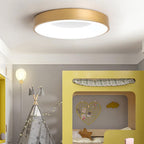 Modern LED Flush Mount Ceiling Light Fixture – Colorful Minimalist Design 17