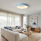 Modern LED Flush Mount Ceiling Light Fixture – Colorful Minimalist Design 20