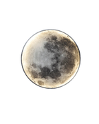 LED Moon Wall Light - 12-Inch Celestial Decor for Soothing Ambiance and Easy Installation 0