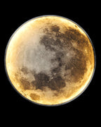 LED Moon Wall Light - 12-Inch Celestial Decor for Soothing Ambiance and Easy Installation 4