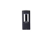 LED Outdoor Bollard Light – Waterproof Black Aluminum Garden Light for Pathways and Patios 0