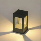 LED Outdoor Wall Lamp - IP65 Waterproof Black Die-Cast Aluminum Garden Lights with 1200 Lumens Brightness 4