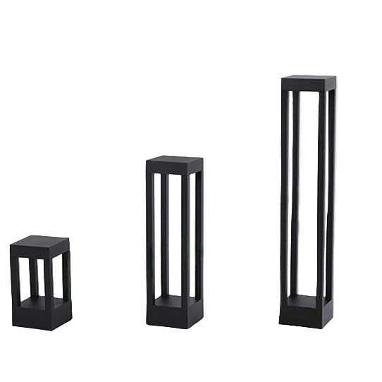 LED Outdoor Wall Lamp - IP65 Waterproof Black Die-Cast Aluminum Garden Lights with 1200 Lumens Brightness 5