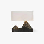 Landscape Table Lamp Resin Finish Unique Design Indoor Use 1