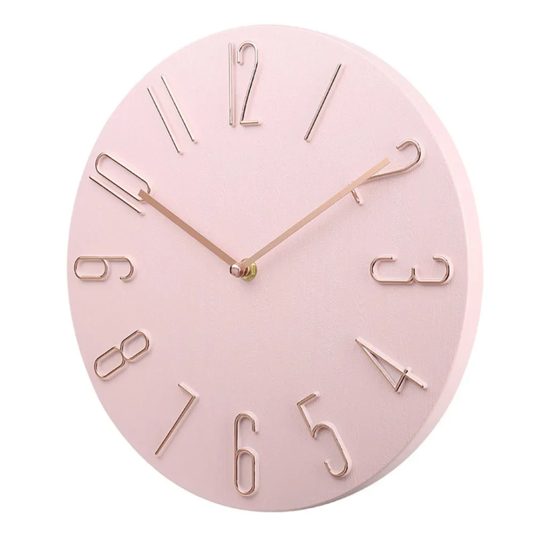 Large Black Wall Clock – Modern Minimalist Design with Silent Quartz Mechanism for Home Decor 0