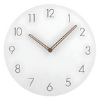 Large Minimalist Wooden Wall Clock – Quiet Modern Timepiece for Stylish Interiors 6