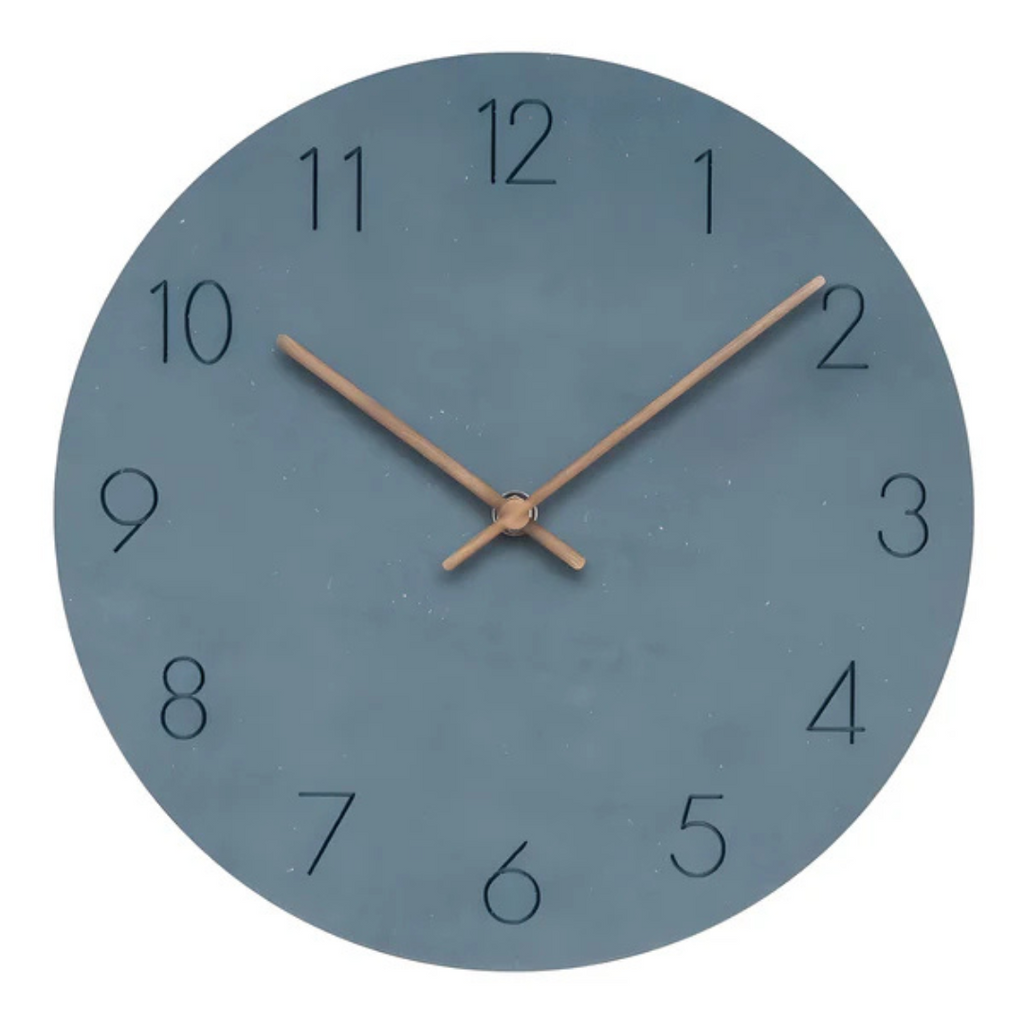 Large Minimalist Wooden Wall Clock – Quiet Modern Timepiece for Stylish Interiors 7