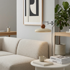 Lola Plug-in Wall Light, Round Disk Design, Integrated LED, Indoor Sconce 99