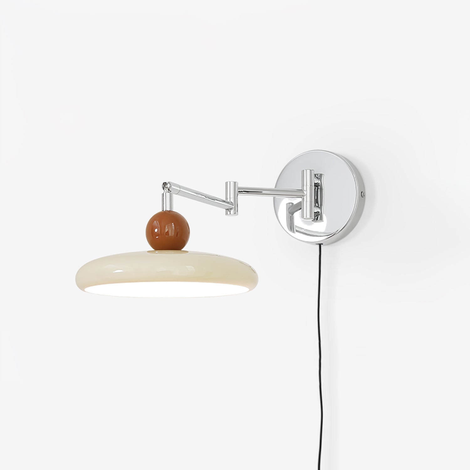 Lola Wall Light, Round Disk Design, Integrated LED, Indoor Sconce 1