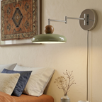 Lola Wall Light, Round Disk Design, Integrated LED, Indoor Sconce 90