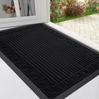 Low Profile Non-Slip Doormat – Dirt and Moisture Absorbing Outdoor Door Mat for Front Entrance 6