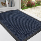 Low Profile Non-Slip Doormat – Dirt and Moisture Absorbing Outdoor Door Mat for Front Entrance 7